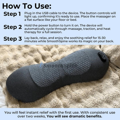 SmoothSpine™ - Triple Fusion Back Massager